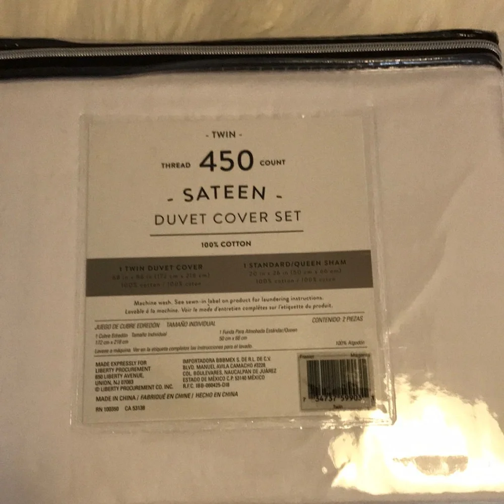 SATEEN duvet cover